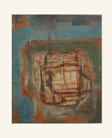 Grundriss, 41 x 49, 2012, Mischtechnik auf Baumwolle