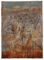 Hülle und Fülle, 50 x 70, 2006, Mischtechnik auf Karton