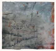 Leerstück, 50 x 55, 2006, Mischtechnik auf Karton