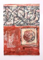 Ohne Titel, Mischtechnik auf Karton, 35 x 50 cm