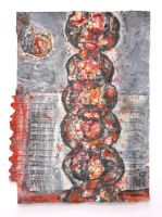 Ohne Titel, Mischtechnik auf Karton, 35 x 50 cm