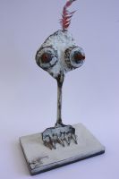 Augenfüssler Höhe ca. 40 cm