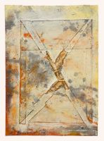 Couv-erd, 25 x 35, 2006, Mischtechnik auf Karton