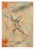 Couv-erd, 25 x 35, 2006, Mischtechnik auf Karton
