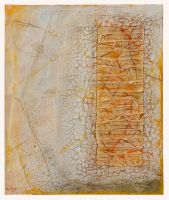 Offenlegung, 41 x 49, 2006, Mischtechnik auf Baumwolle