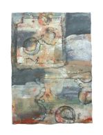 50 x 70 cm, Mischtechnik auf Karton „Wie unten, so oben“